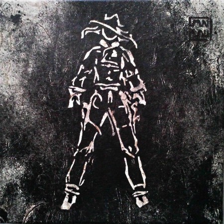 An Pra - So What 2012 - Acrylique sur papier m&ucirc;rier maroufl&eacute; sur toile - 20x20 - 65 euros sans cadre, 75 euros encadr&eacute;